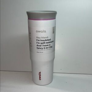 New! Owala 24oz Stainless Steel Straw
Tumbler NO STRAW